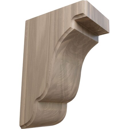 Ekena Millwork 3 1/2"W x 5"D x 7 1/2"H Bedford Bracket, Walnut BKTW04X05X08BEWA
